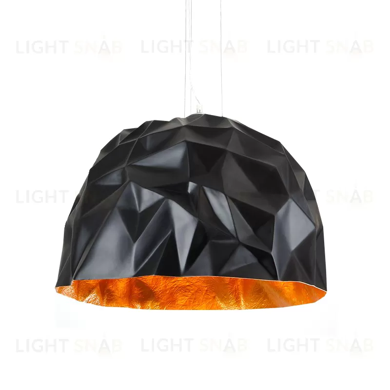 Подвесной дизайнерский светильник  Rock by Foscarini (черный) LSR6904