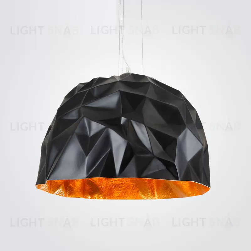 Подвесной дизайнерский светильник  Rock by Foscarini (черный) LSR6904