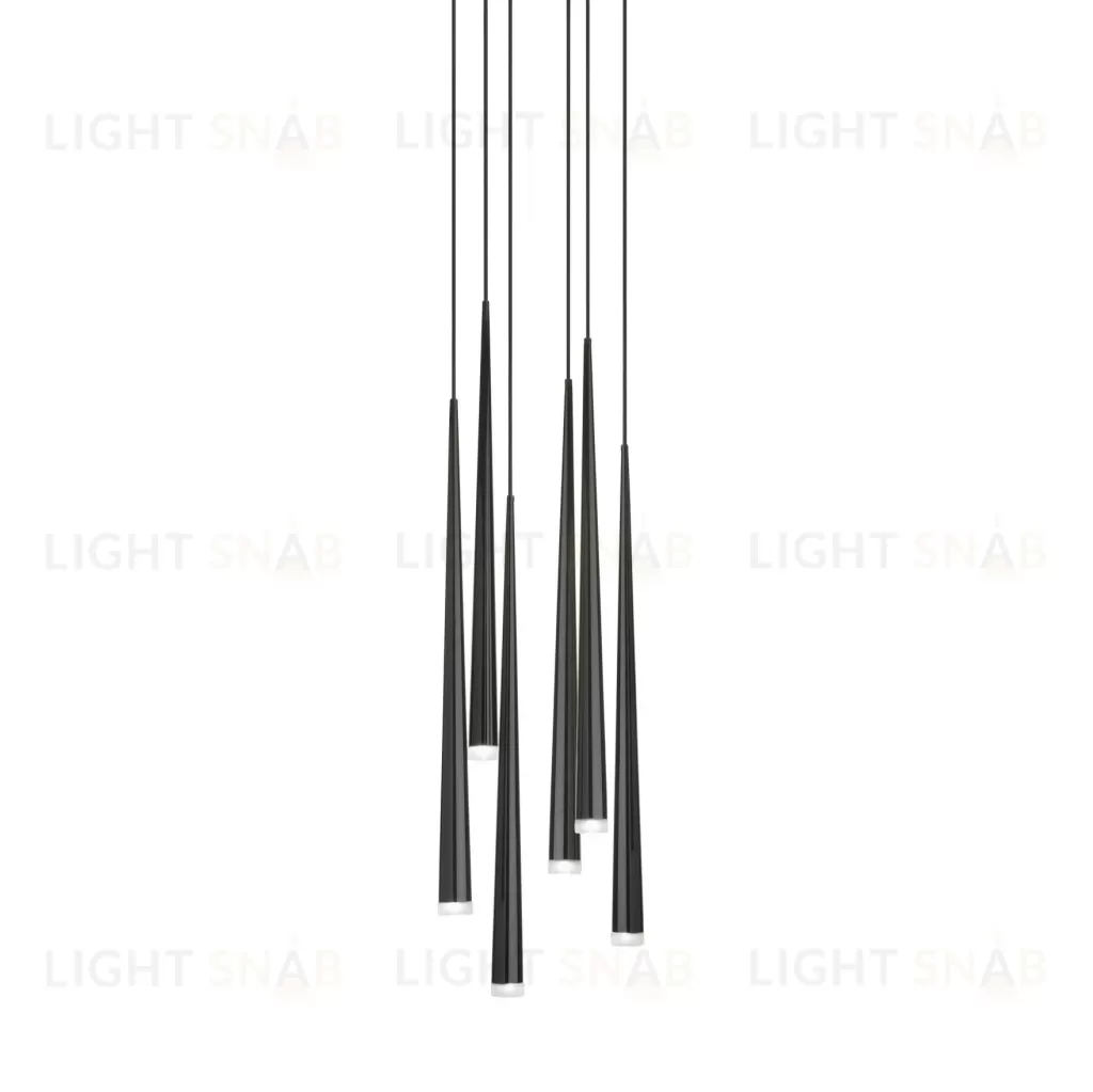 Подвесной дизайнерский светильник  Slim by Vibia (6 плафонов) LSR7016