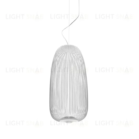 Подвесной дизайнерский светильник  Spokes 1 by Foscarini (белый) LSR7058