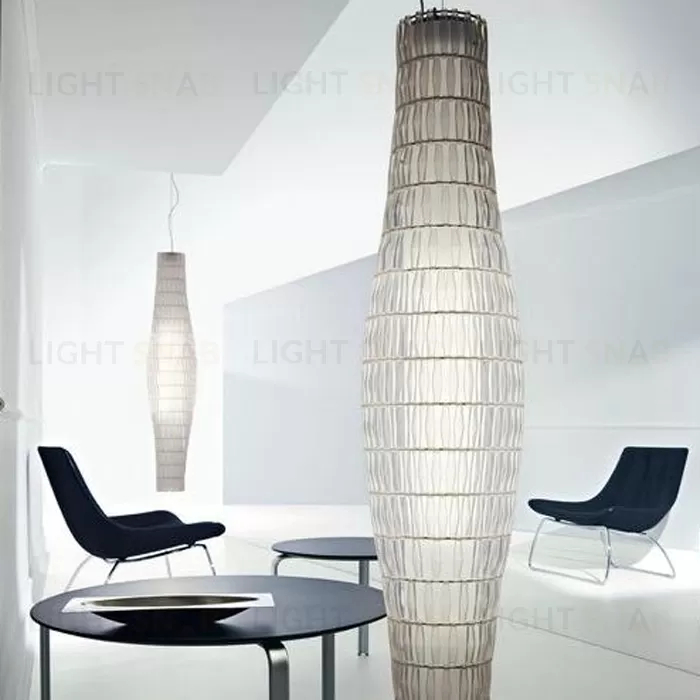 Подвесной дизайнерский светильник  Tropico Vertical by Foscarini (прозрачный) LSR7184