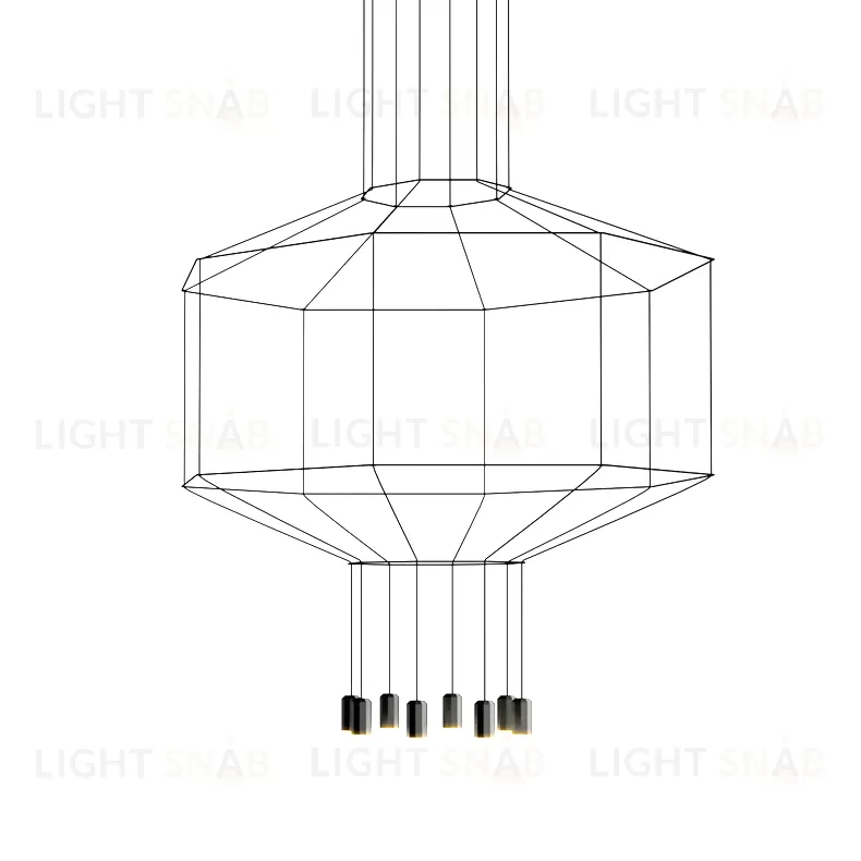 Подвесной дизайнерский светильник  Wireflow 0299 by Vibia LSR7285