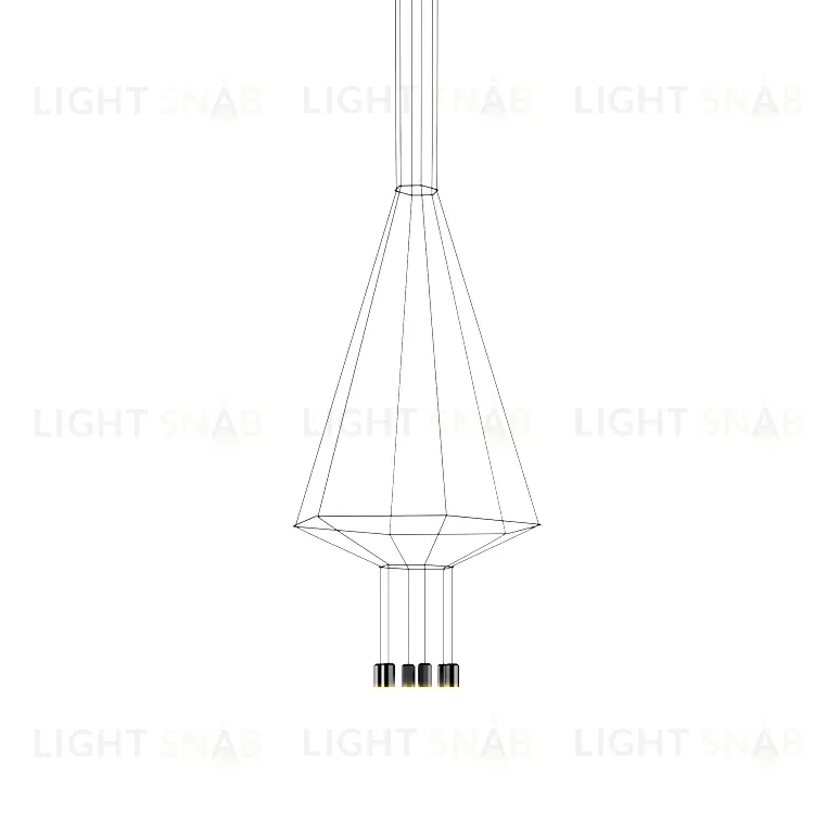 Подвесной дизайнерский светильник  Wireflow 0305 by Vibia LSR7286