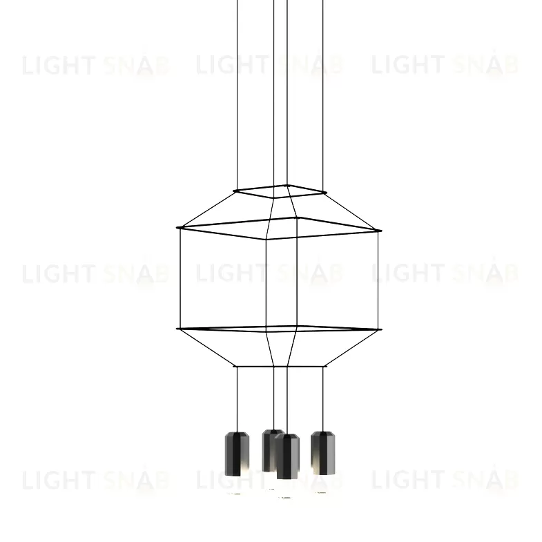 Подвесной дизайнерский светильник  Wireflow 0309 by Vibia LSR7287