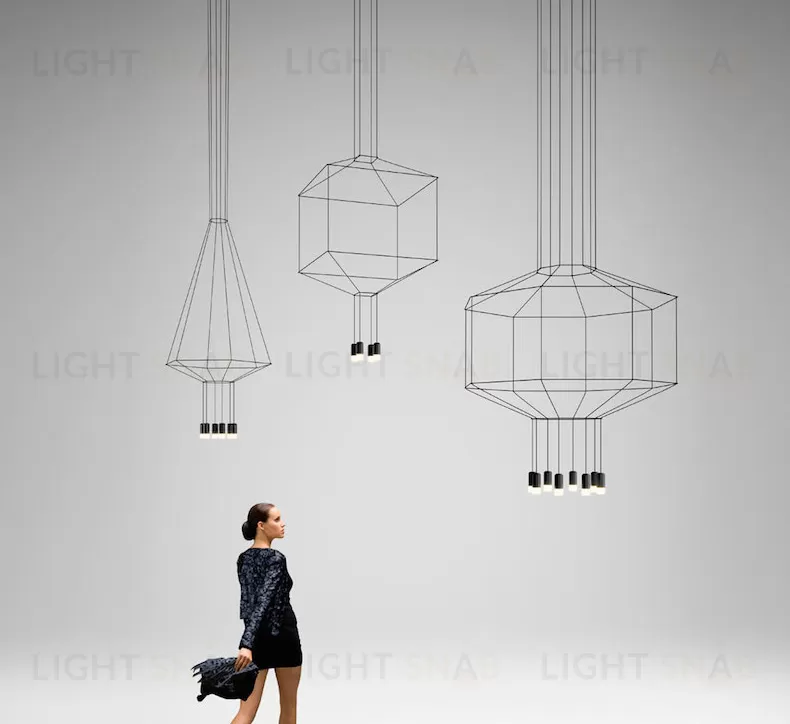 Подвесной дизайнерский светильник  Wireflow 0305 by Vibia LSR7286