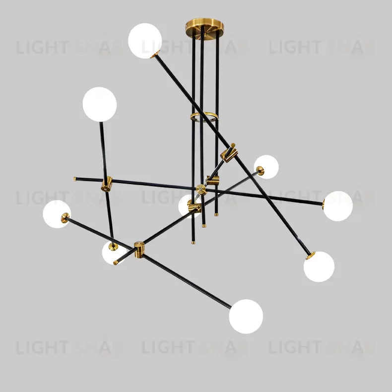 Потолочный дизайнерский светильник  Bullarum ST-9 by Intueri Light LSR7885