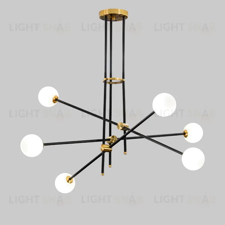 Потолочный дизайнерский светильник  Bullarum ST-6 by Intueri Light LSR7884