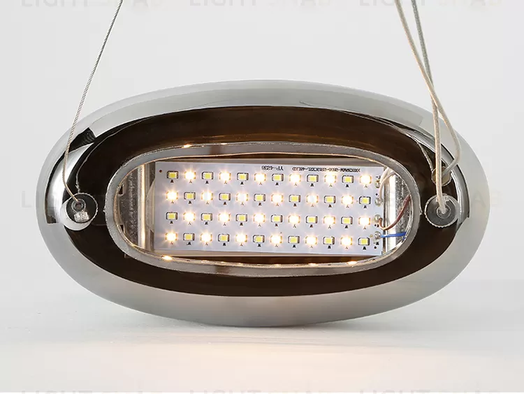 Потолочный дизайнерский светильник  Mercury by Artemide (10 плафонов) LSR8006