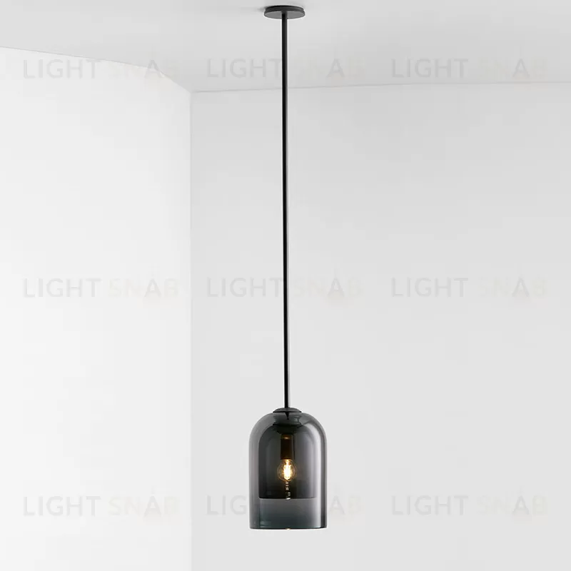 Потолочный дизайнерский светильник Lumi by Articolo Lighting (дымчатый) LSR8115