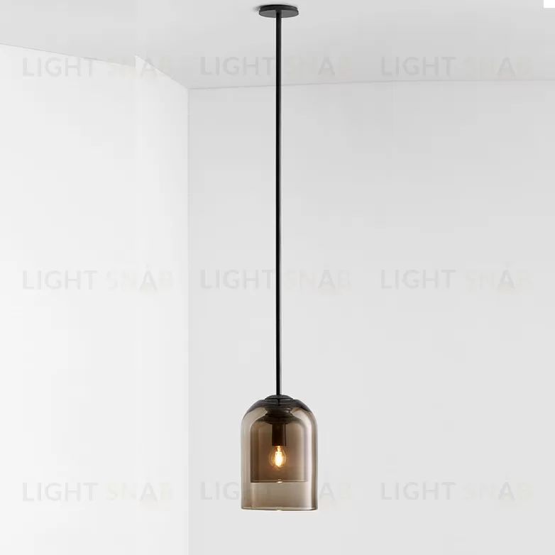 Потолочный дизайнерский светильник Lumi by Articolo Lighting (коричневый) LSR8116