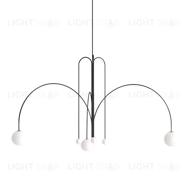 Потолочный дизайнерский светильник Spring by Michael Anastassiades (черный) LSR8139