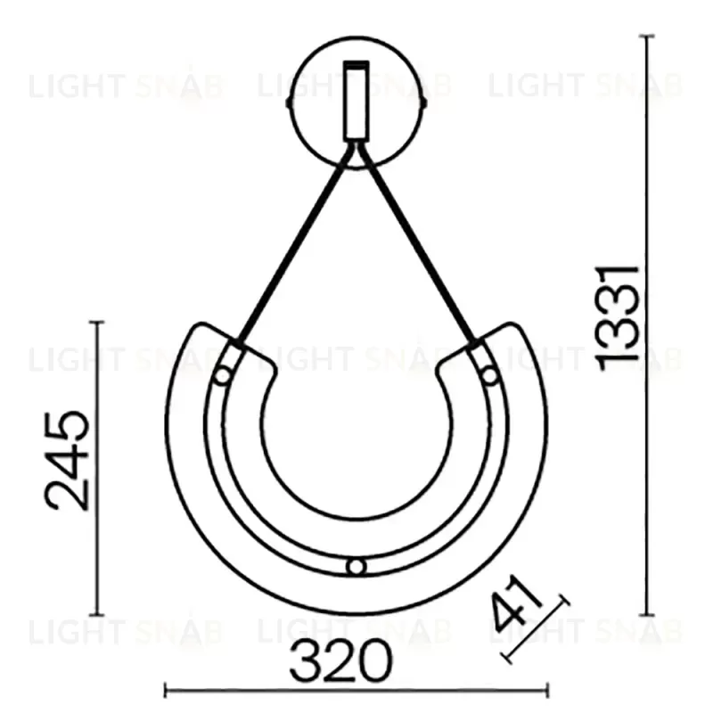 Бра Maytoni P091WL-L18G3K1 P091WL-L18G3K1