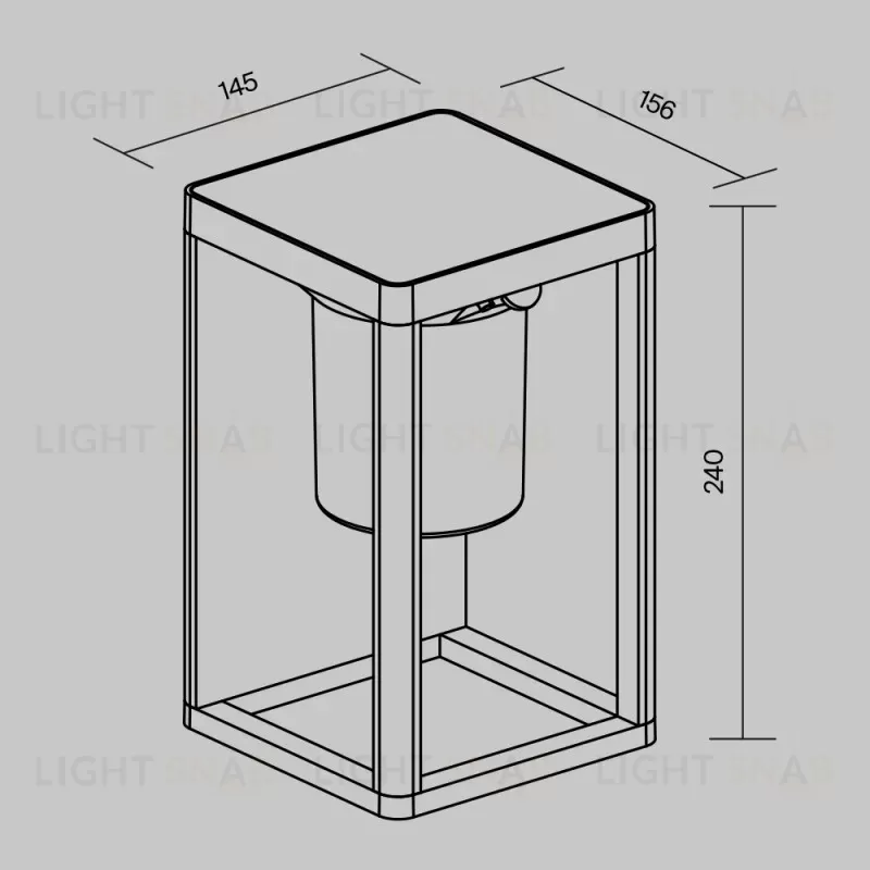 Светильник настенный Maytoni OSL457WL-L2GF3K OSL457WL-L2GF3K