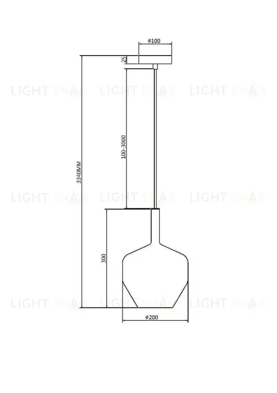 Подвесной светильник Maytoni MOD271PL-01B5 MOD271PL-01B5