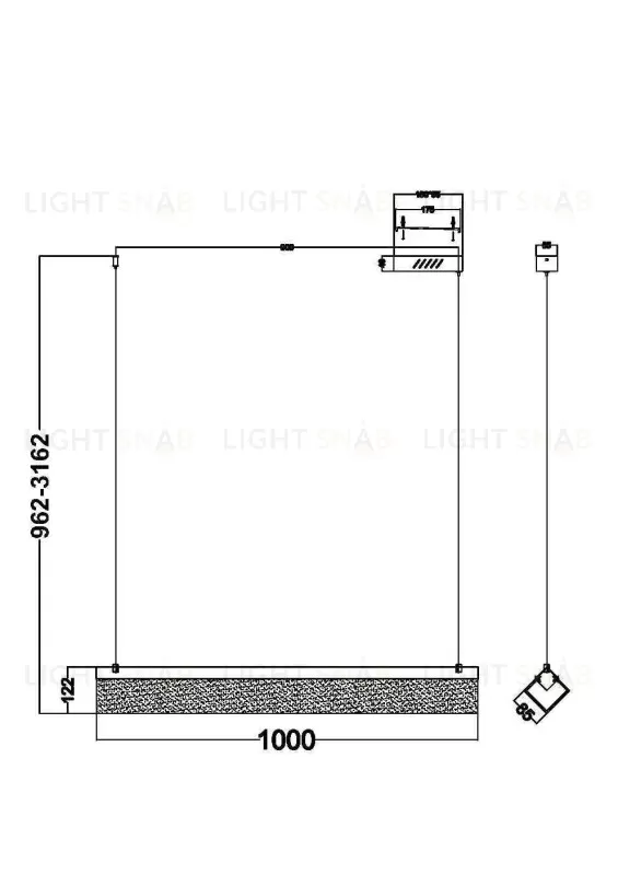 Подвесной светильник Maytoni MOD250PL-L36BS3K MOD250PL-L36BS3K