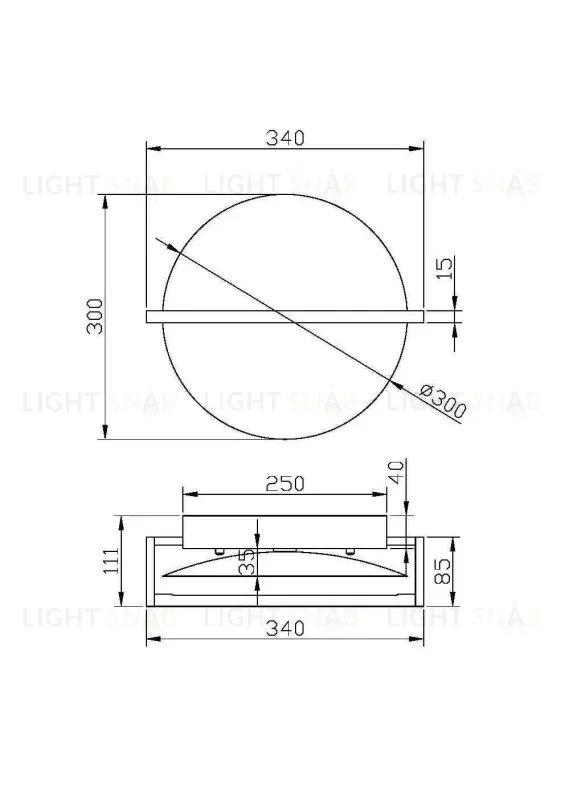 Бра Maytoni MOD279WL-L14G3K MOD279WL-L14G3K