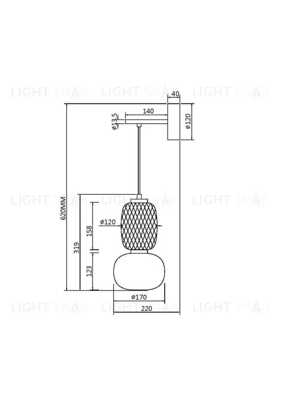 Бра Maytoni MOD267WL-L18G3K MOD267WL-L18G3K