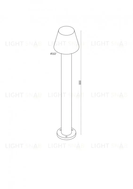 Садово-парковый светильник Maytoni O421FL-L5W O421FL-L5W