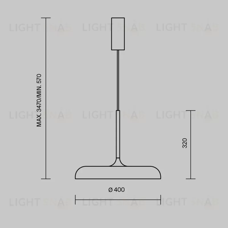 Подвесной светильник Maytoni MOD189PL-L18W3K1 MOD189PL-L18W3K1