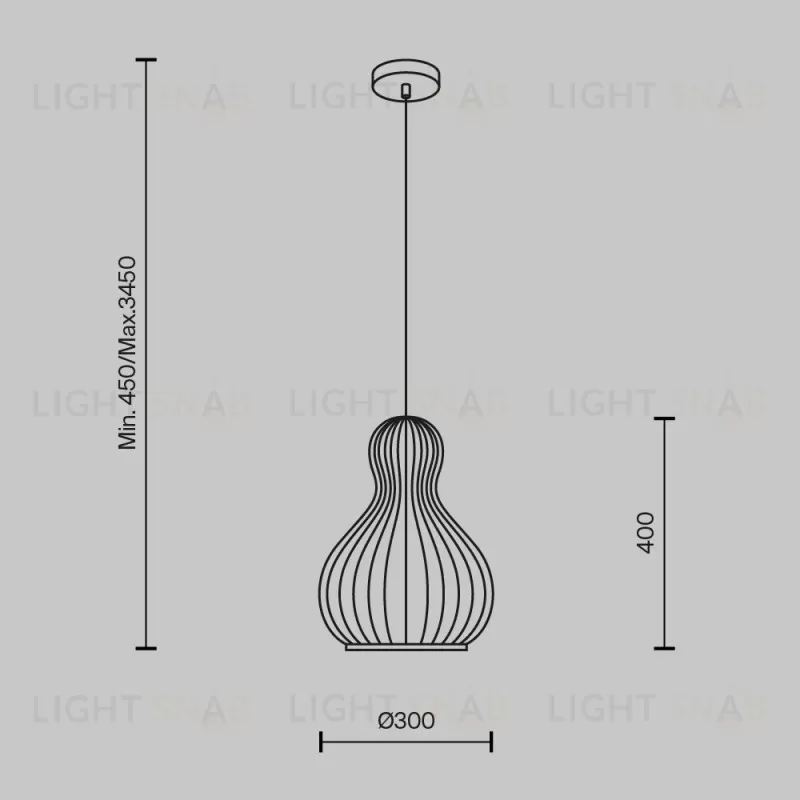 Подвесной светильник Maytoni MOD192PL-01W1 MOD192PL-01W1