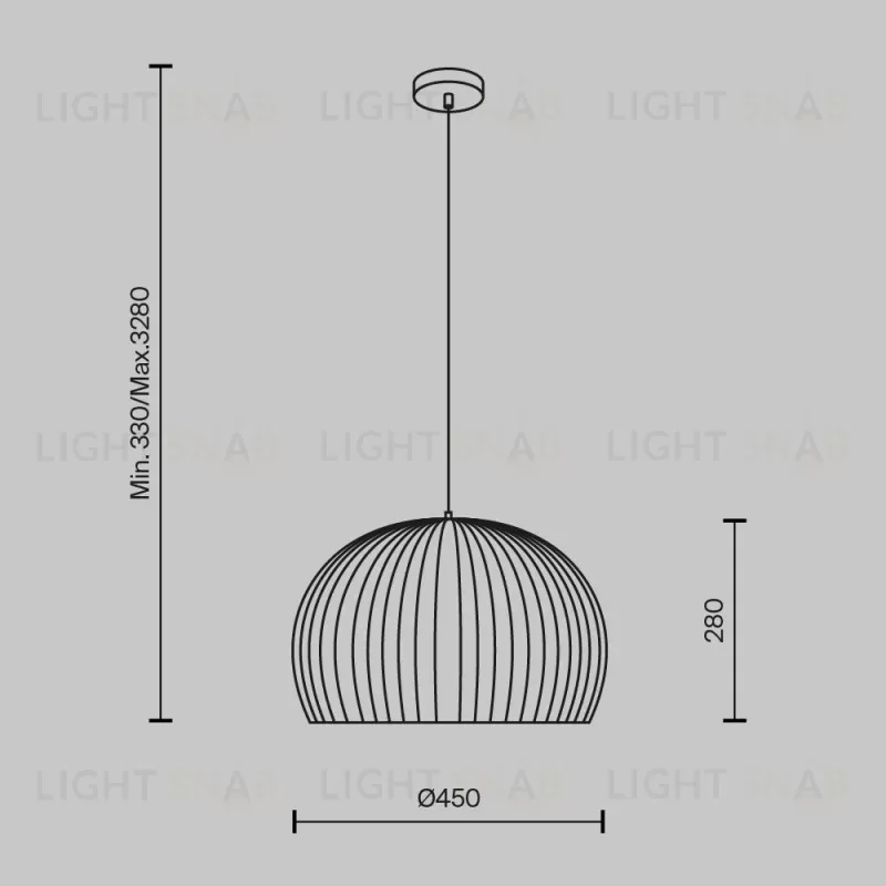 Подвесной светильник Maytoni MOD195PL-01W1 MOD195PL-01W1