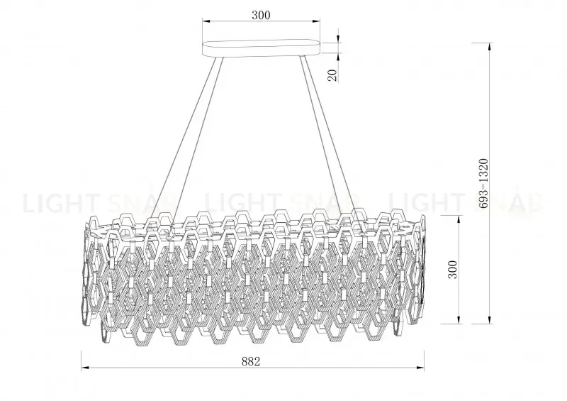 Подвесная люстра Maytoni MOD490PL-10G MOD490PL-10G