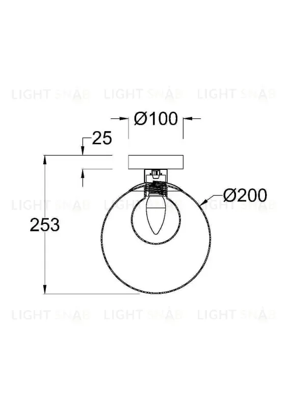 Бра Maytoni MOD521WL-01G3 MOD521WL-01G3