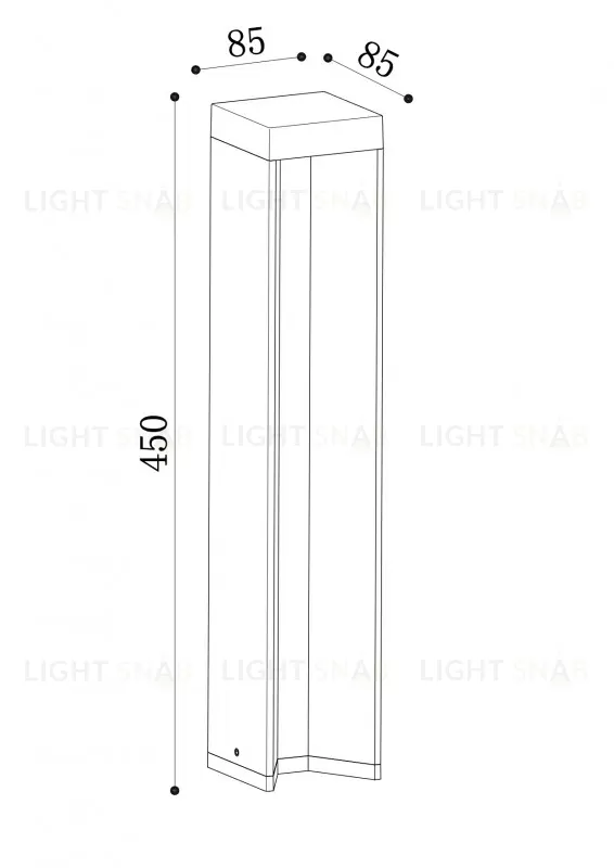 Садово-парковый светильник Maytoni O596FL-L9B4K O596FL-L9B4K