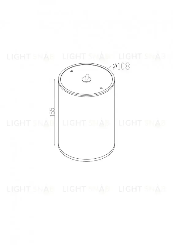 Накладной уличный светильник Maytoni O306CL-L12GF O306CL-L12GF