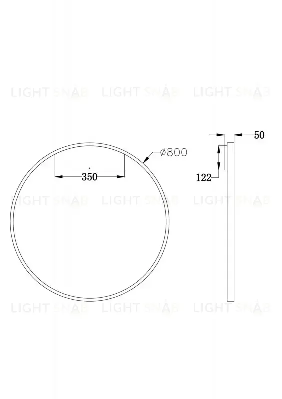 Бра Maytoni MOD058WL-L50BS4K MOD058WL-L50BS4K