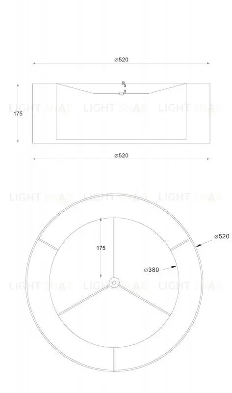 Накладной светильник Maytoni MOD613CL-03W1 MOD613CL-03W1