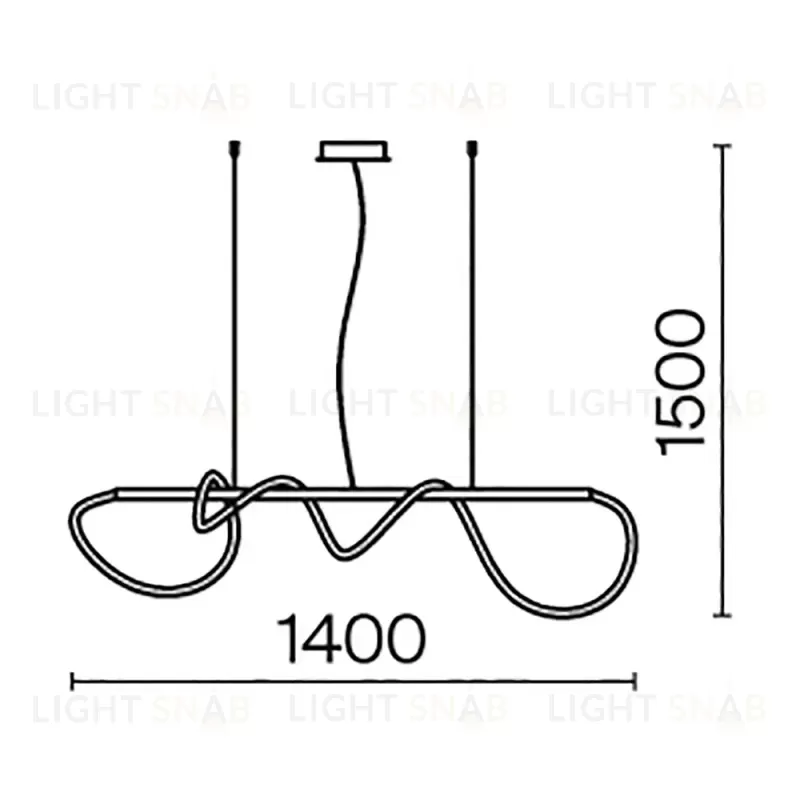 Подвесной светильник Maytoni MOD166PL-L30G3K MOD166PL-L30G3K