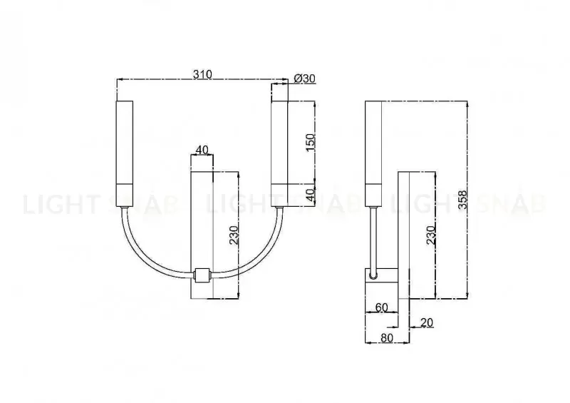 Бра Maytoni MOD423WL-02C MOD423WL-02C