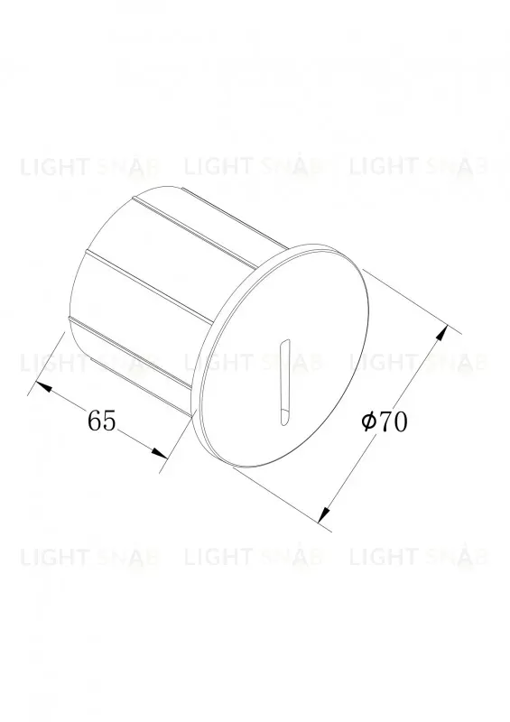 Светильник для ступеней Maytoni O014SL-L3W3K O014SL-L3W3K