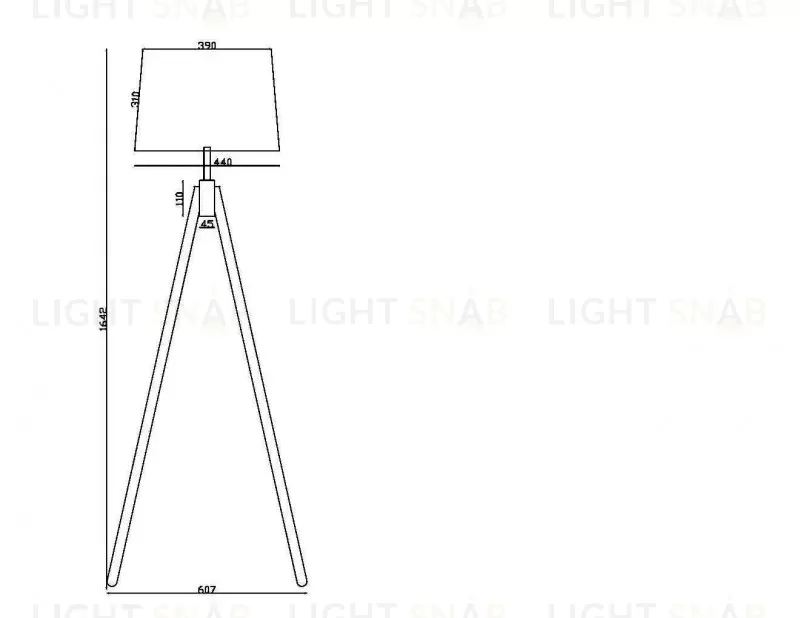 Торшер Maytoni Z177FL-01W Z177FL-01W