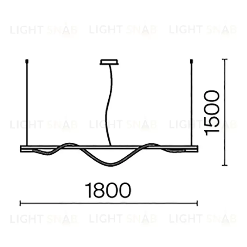 Подвесной светильник Maytoni MOD166PL-L20G3K MOD166PL-L20G3K