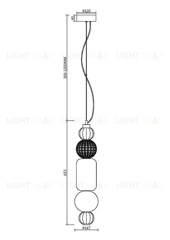 Подвесная люстра Maytoni P069PL-L35G3K P069PL-L35G3K