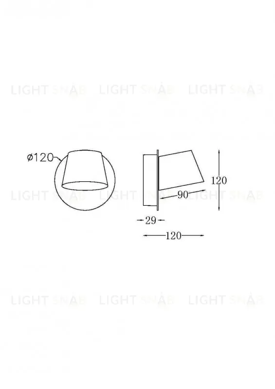 Бра Maytoni MOD421WL-L6BS3K MOD421WL-L6BS3K