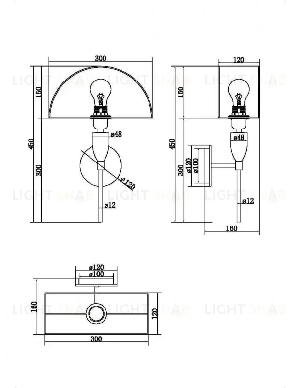 Бра Maytoni Z034WL-01CH Z034WL-01CH