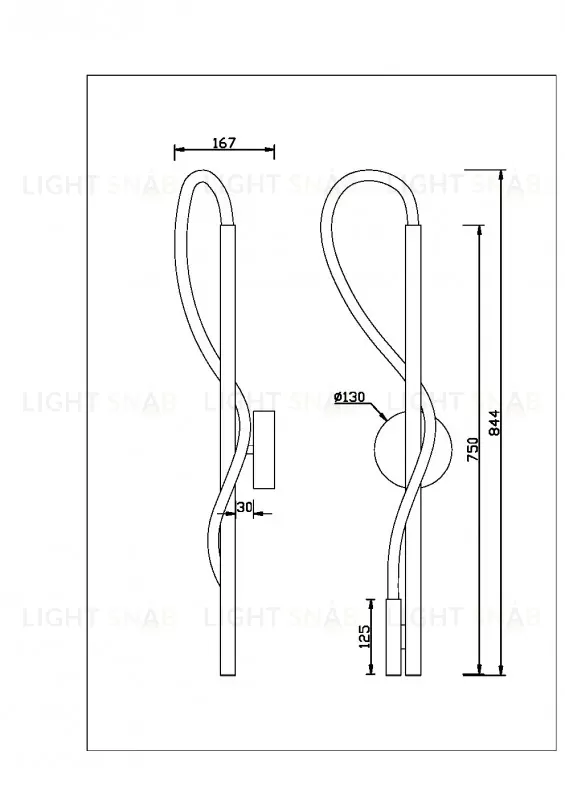 Бра Maytoni MOD166WL-L12G3K MOD166WL-L12G3K