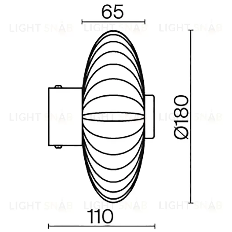 Бра Maytoni MOD555WL-L4CH4K MOD555WL-L4CH4K