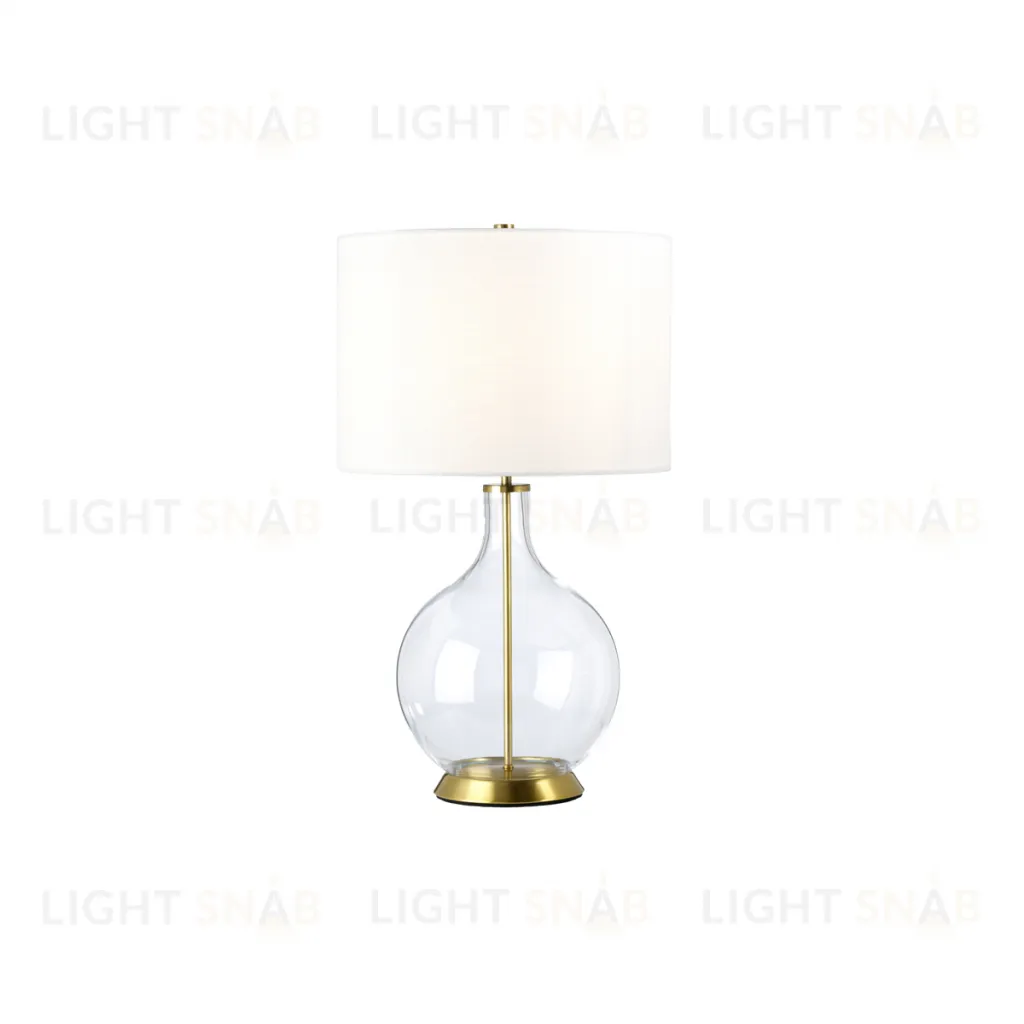 Настольная лампа Elstead Lighting, Арт. ORB-CLEAR-AB-WHT ORB-CLEAR-AB-WHT