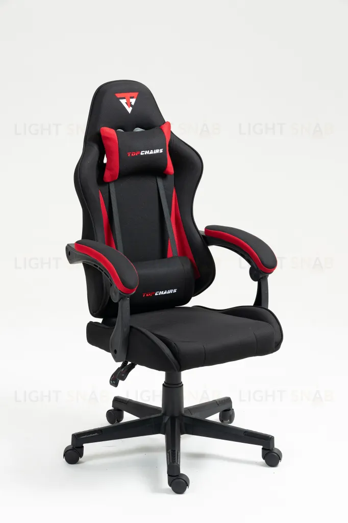 Кресло спортивное TopChairs Phantom черно-красный УТ000039473