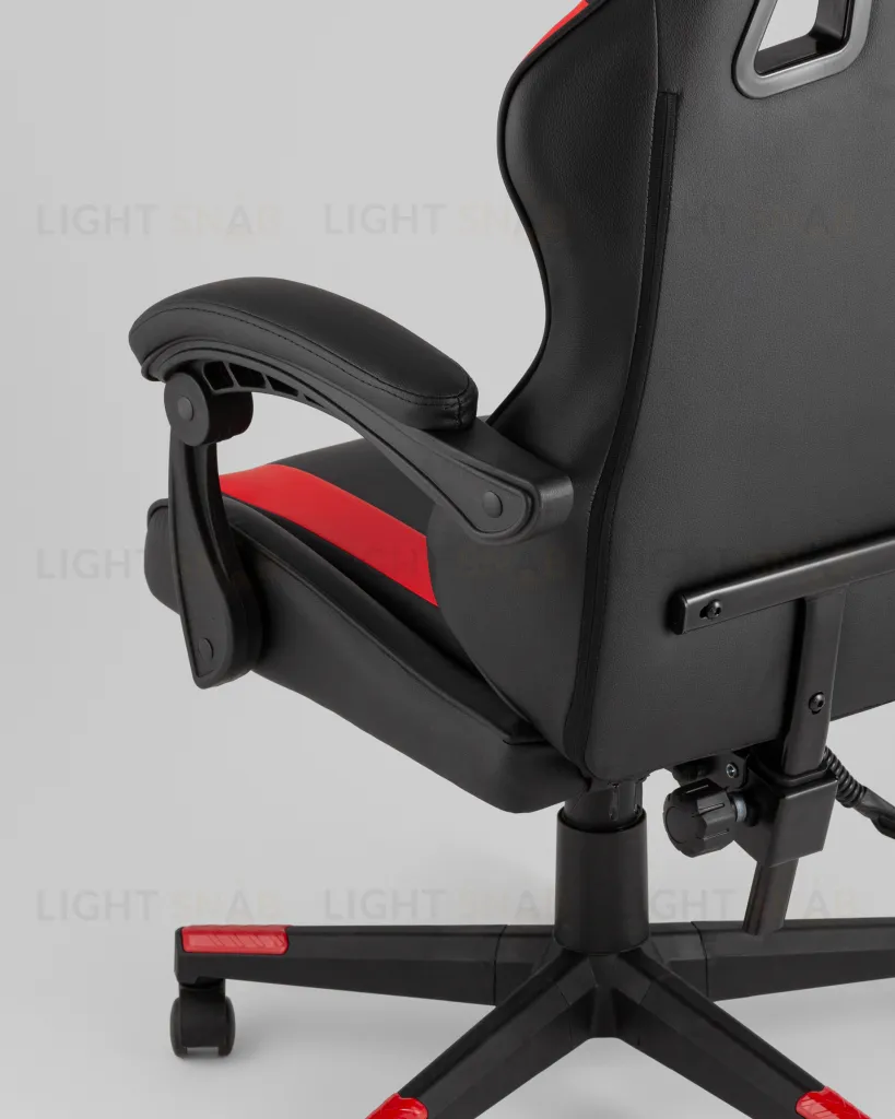 Кресло спортивное TopChairs Commander черно-красный УТ000039477