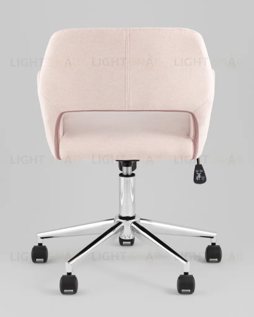 Стул офисный ROSS рогожка светло-розовый УТ000039439