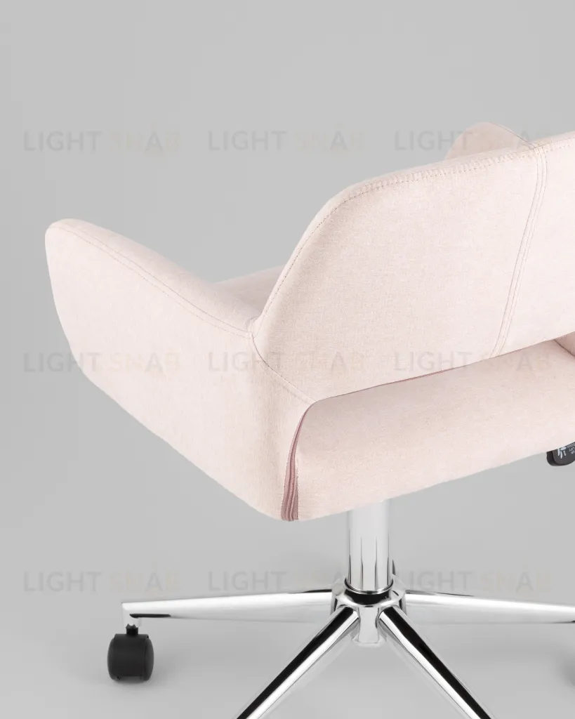 Стул офисный ROSS рогожка светло-розовый УТ000039439