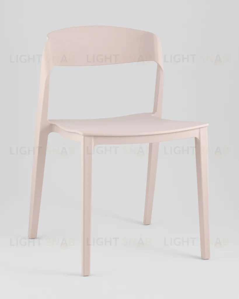 Стул Moris пластик нежно-розовый УТ000039933