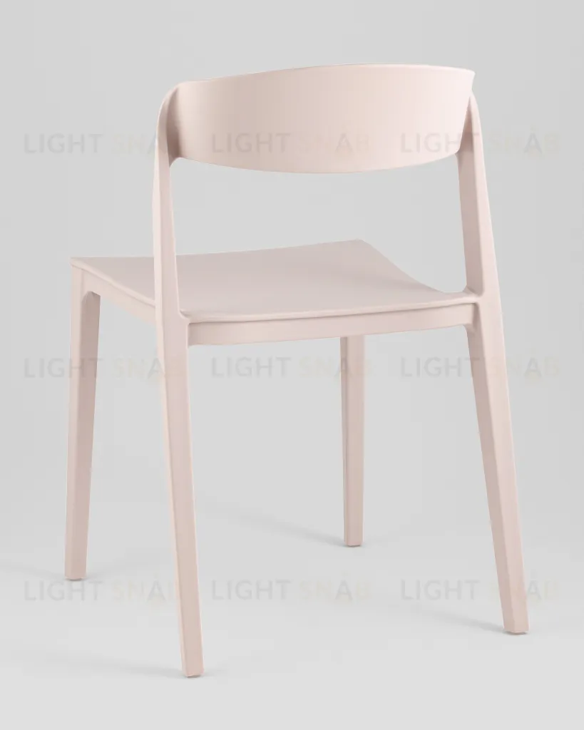 Стул Moris пластик нежно-розовый УТ000039933