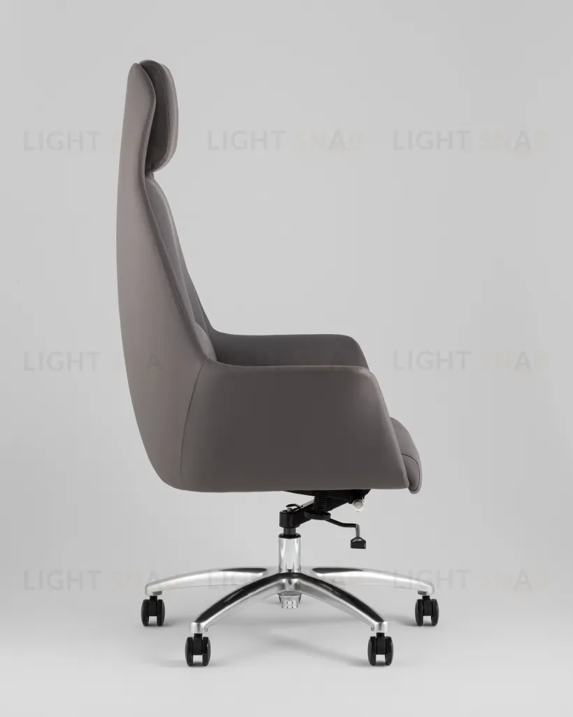 Кресло руководителя TopChairs Viking NEW серое УТ000039424