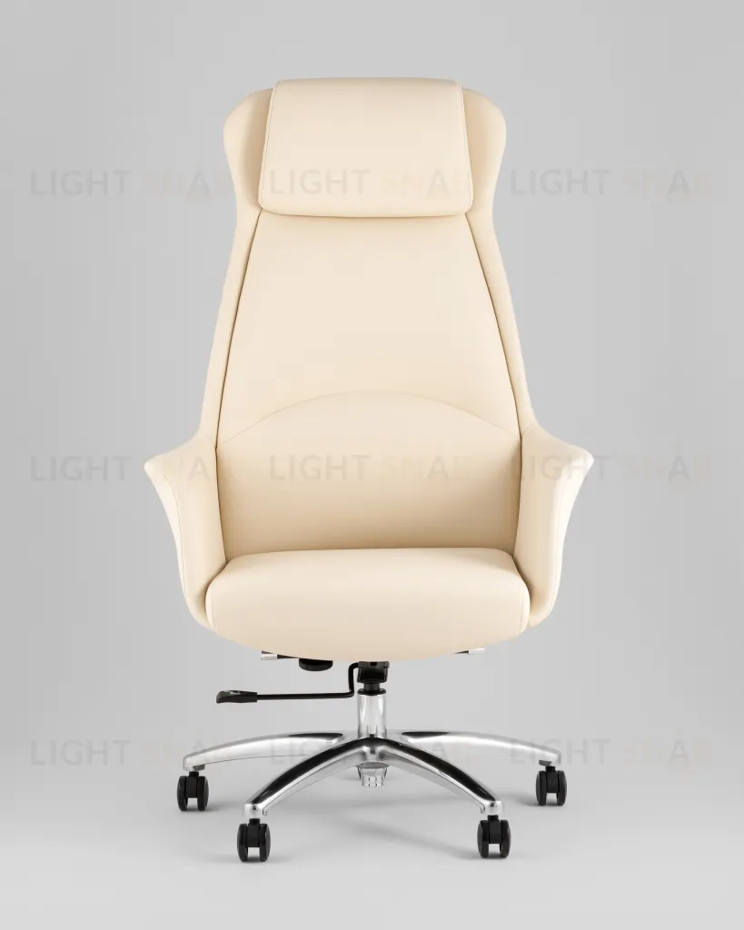 Кресло руководителя TopChairs Viking NEW бежевое УТ000039422